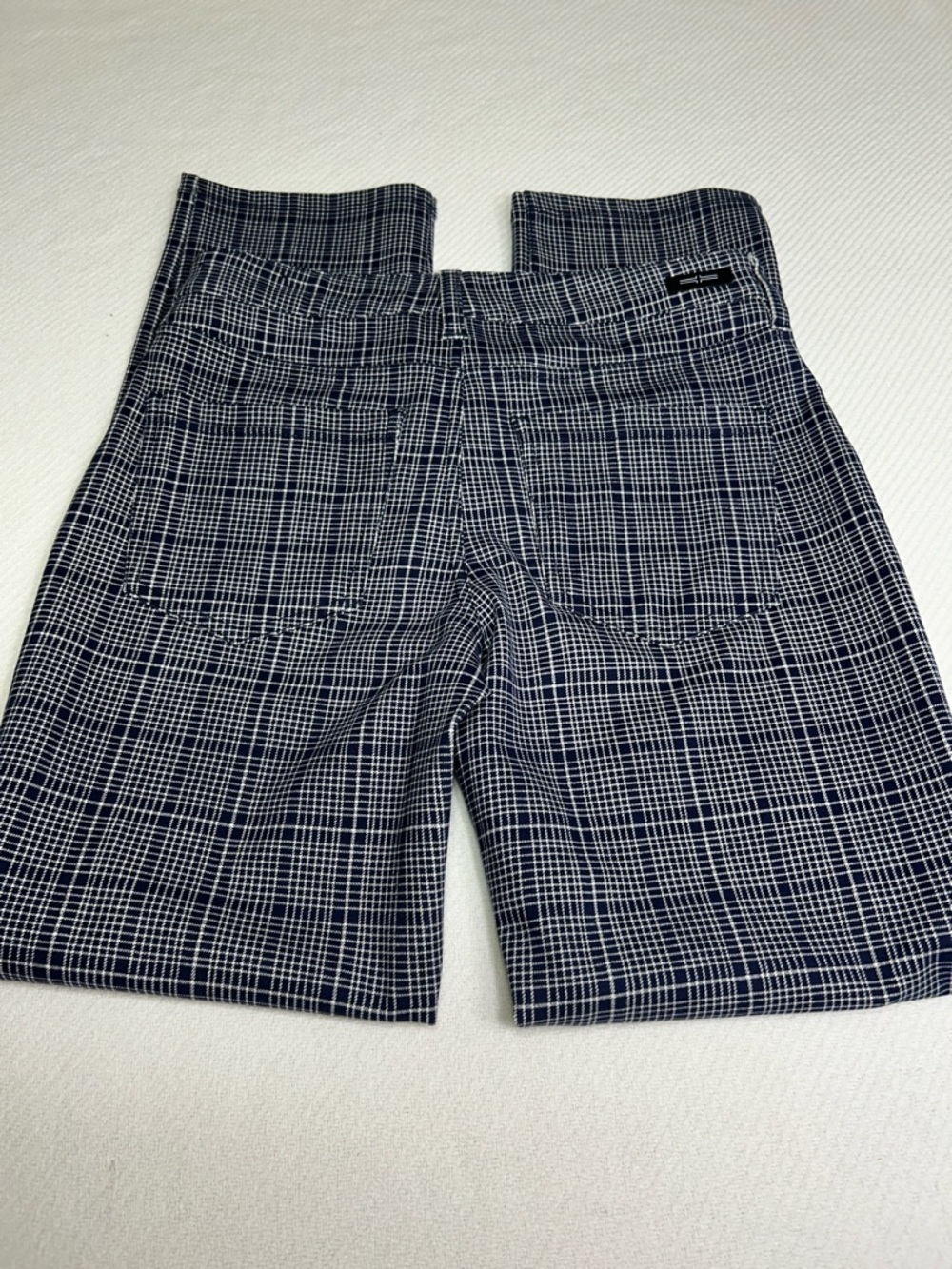 Liverpool Navy and White Plaid Pants - Classic Windowpane - Picture 4 of 4